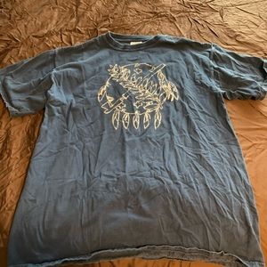 Comfort Colors Oklahoma Shield and Peace Pipe